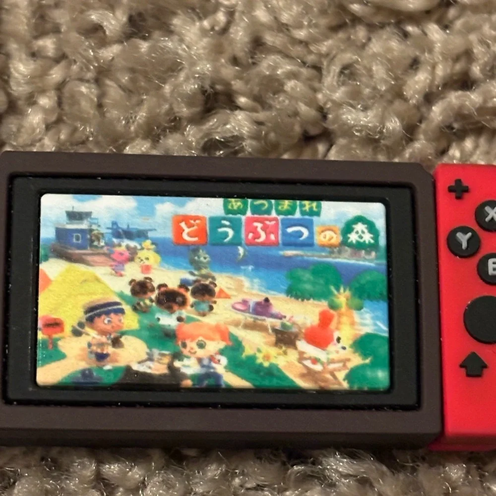 Rubber switch keychain